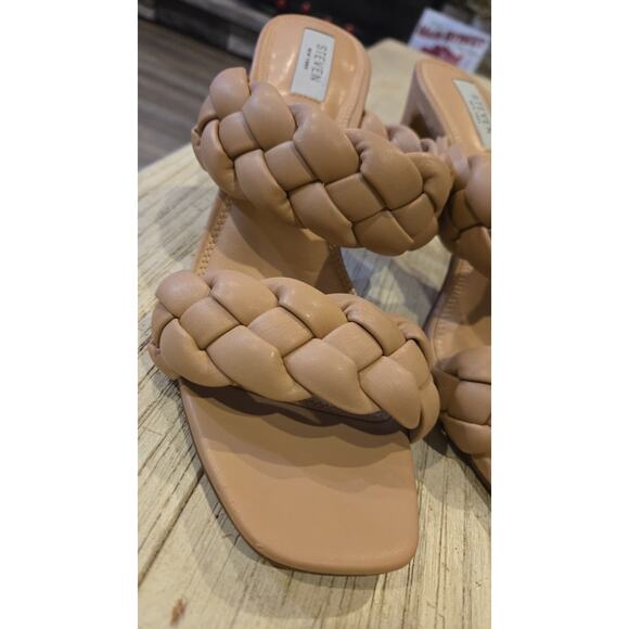 STEVEN by Steve Madden Women's Brown Strappy High Heel Sandals Size 11 - Picture 3 of 9